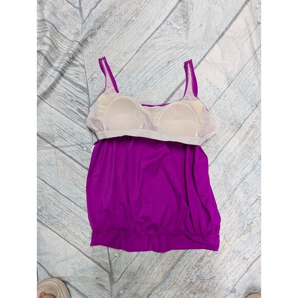 Purple Women's Swim Bikini Top - Picture 4 of 7